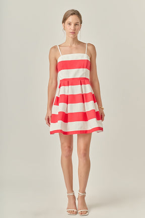 ENGLISH FACTORY - Summer Stroll Stripe Dress - DRESSES available at Objectrare