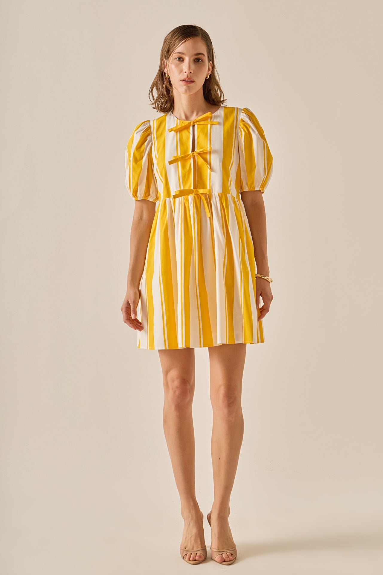 ENGLISH FACTORY - Golden Hour Mini Dress - DRESSES available at Objectrare