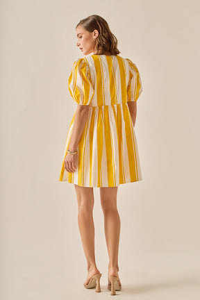 ENGLISH FACTORY - Golden Hour Mini Dress - DRESSES available at Objectrare