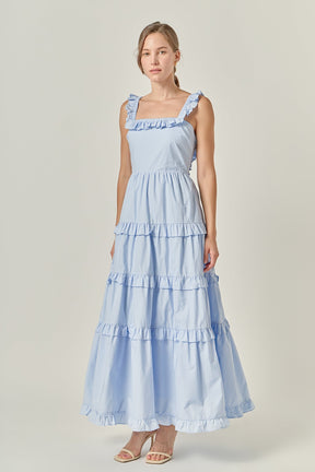 ENGLISH FACTORY - Celeste Ruffle Dress - DRESSES available at Objectrare
