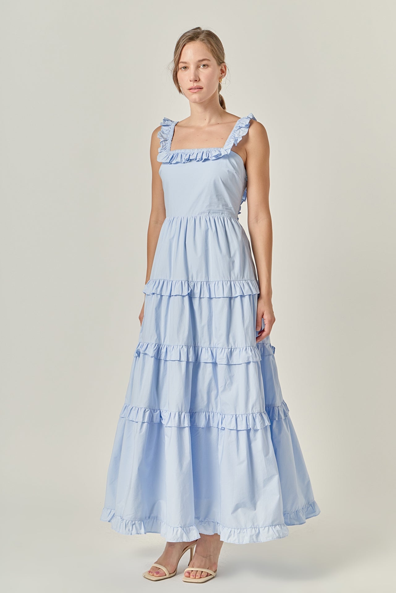 ENGLISH FACTORY - Celeste Ruffle Dress - DRESSES available at Objectrare
