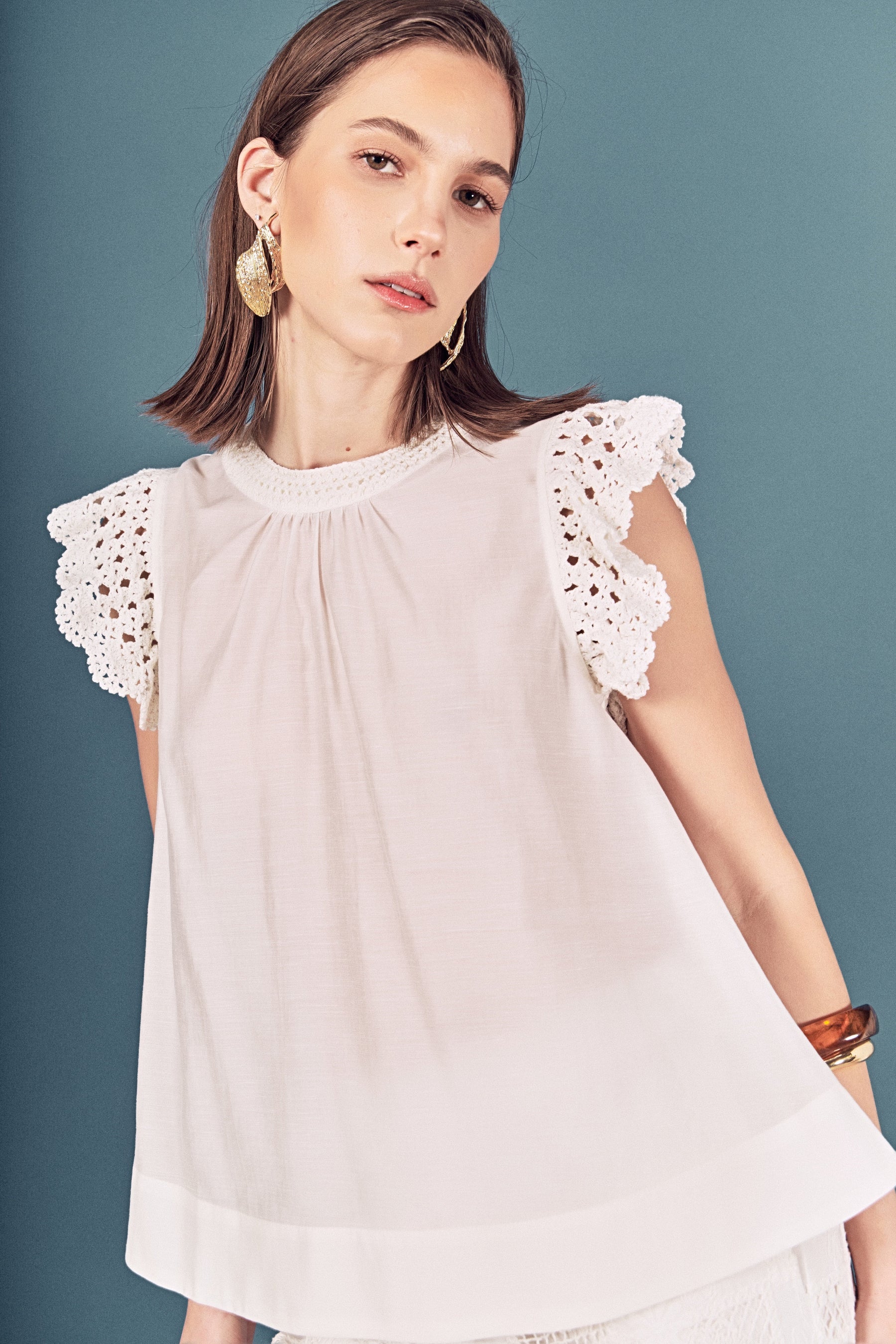 Crochet Detailed Top