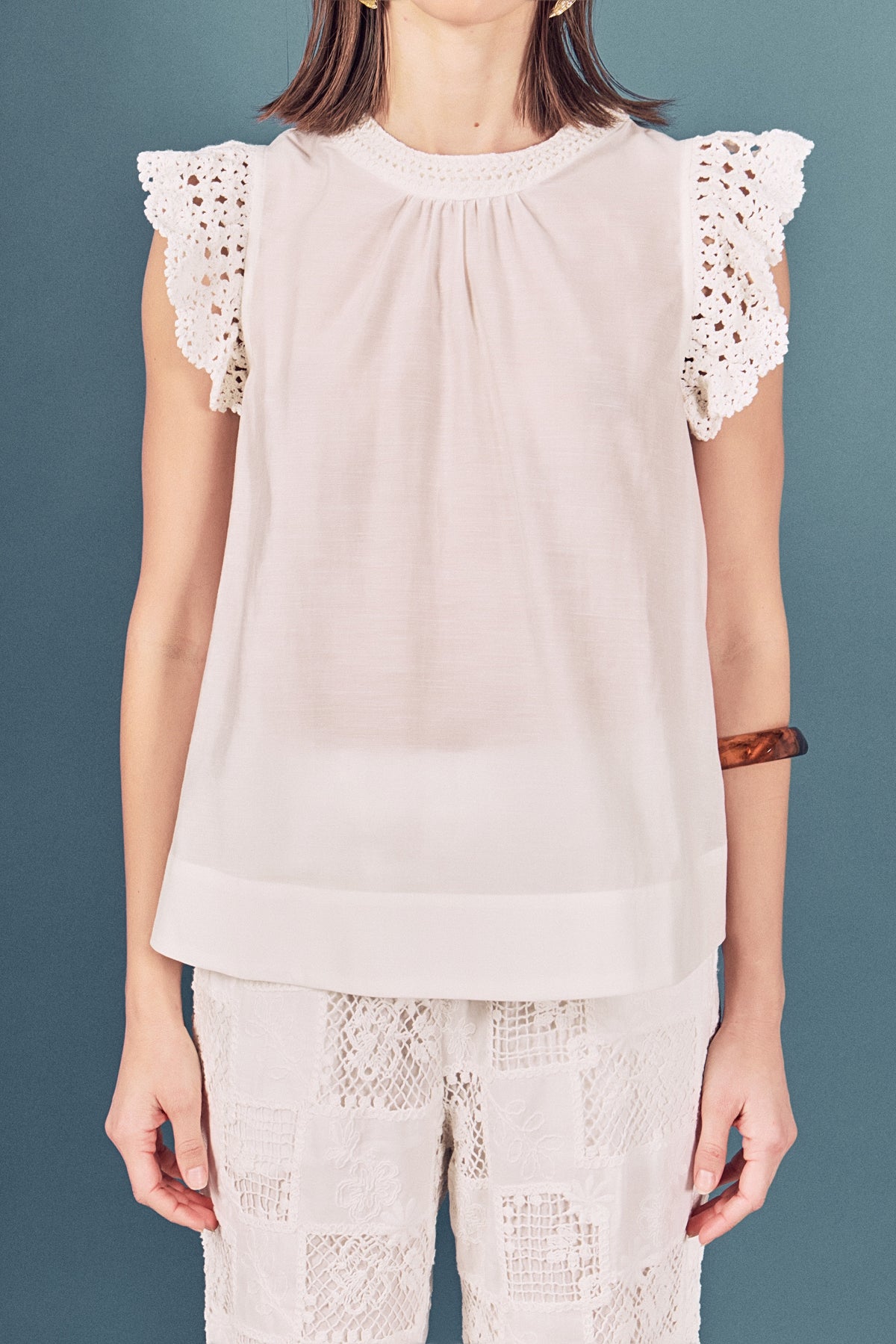 Crochet Detailed Top