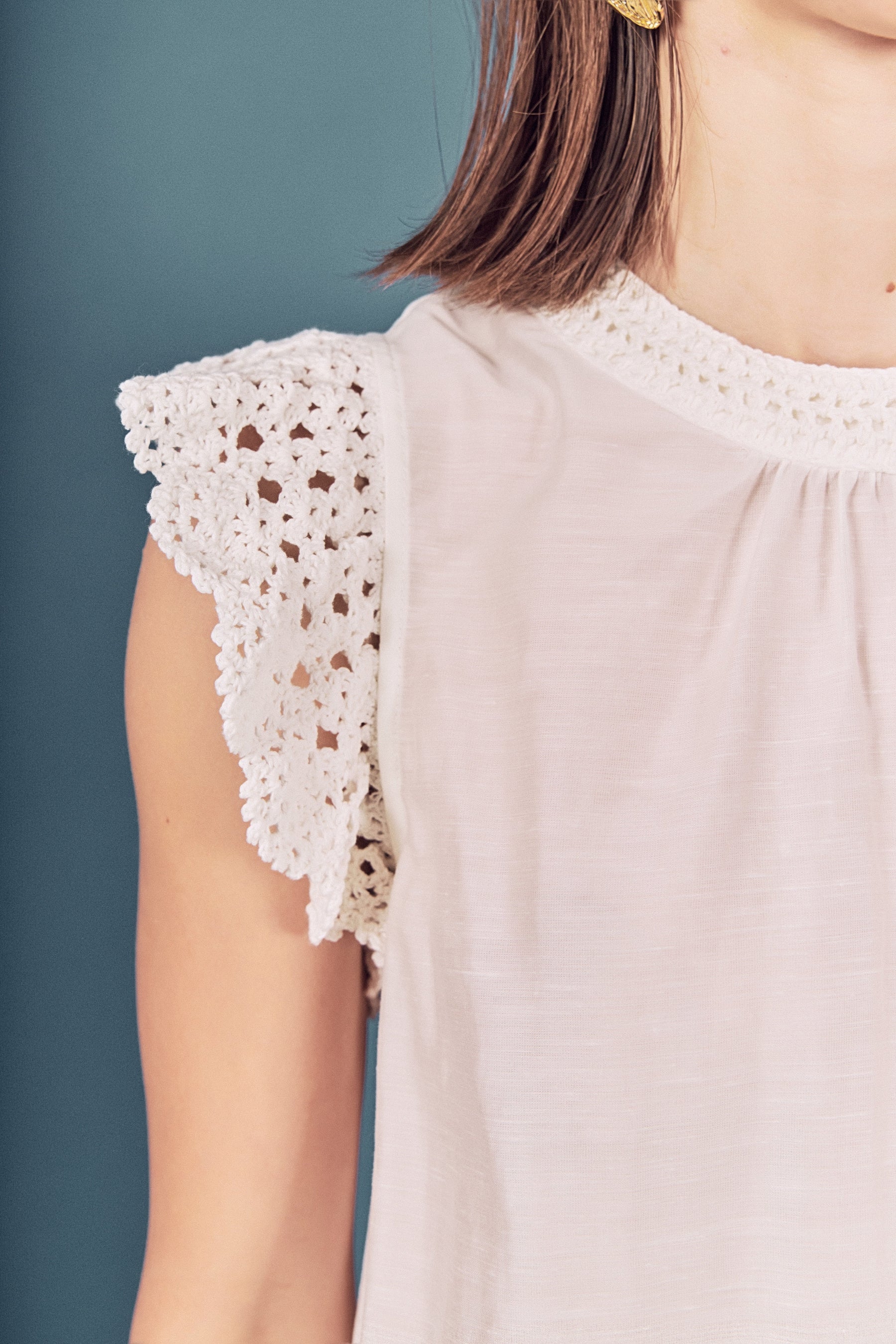 Crochet Detailed Top