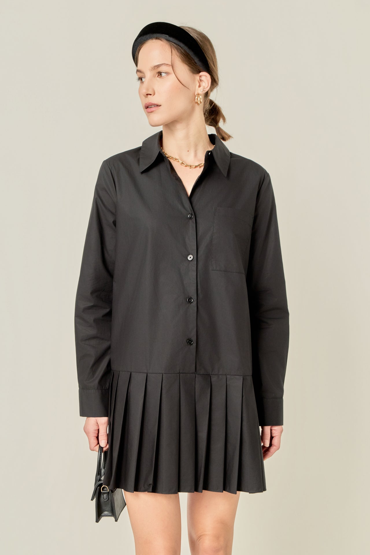 ENGLISH FACTORY - Anne Shirt Dress - DRESSES available at Objectrare