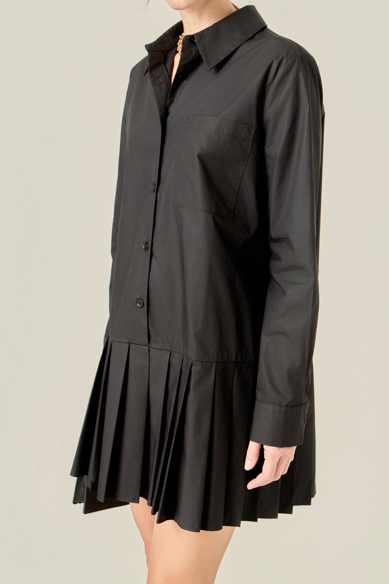 ENGLISH FACTORY - Anne Shirt Dress - DRESSES available at Objectrare