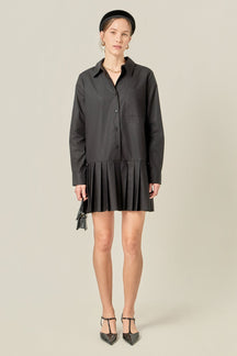 ENGLISH FACTORY - Anne Shirt Dress - DRESSES available at Objectrare