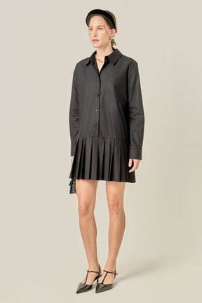 ENGLISH FACTORY - Anne Shirt Dress - DRESSES available at Objectrare