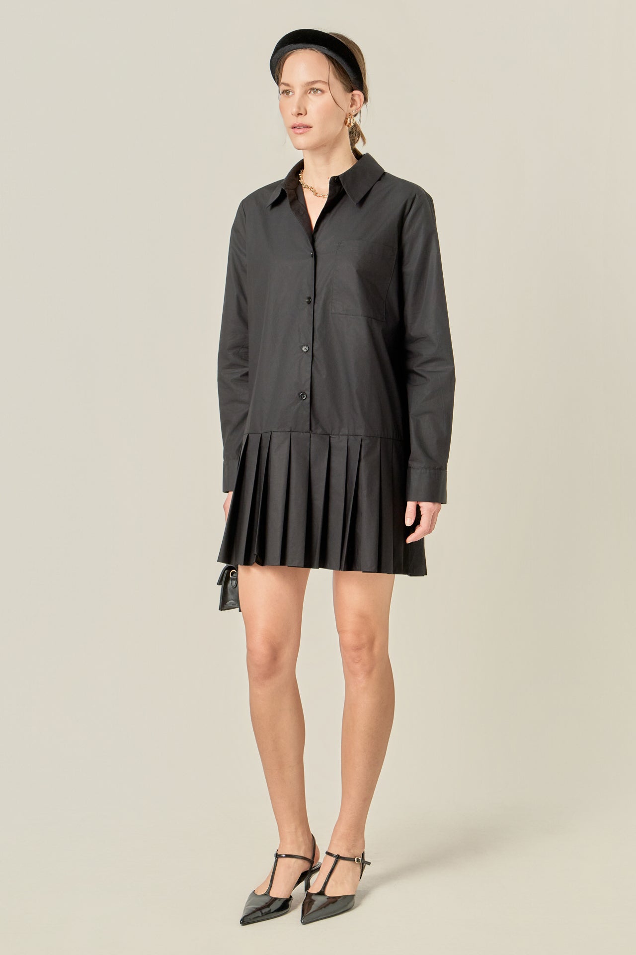 ENGLISH FACTORY - Anne Shirt Dress - DRESSES available at Objectrare