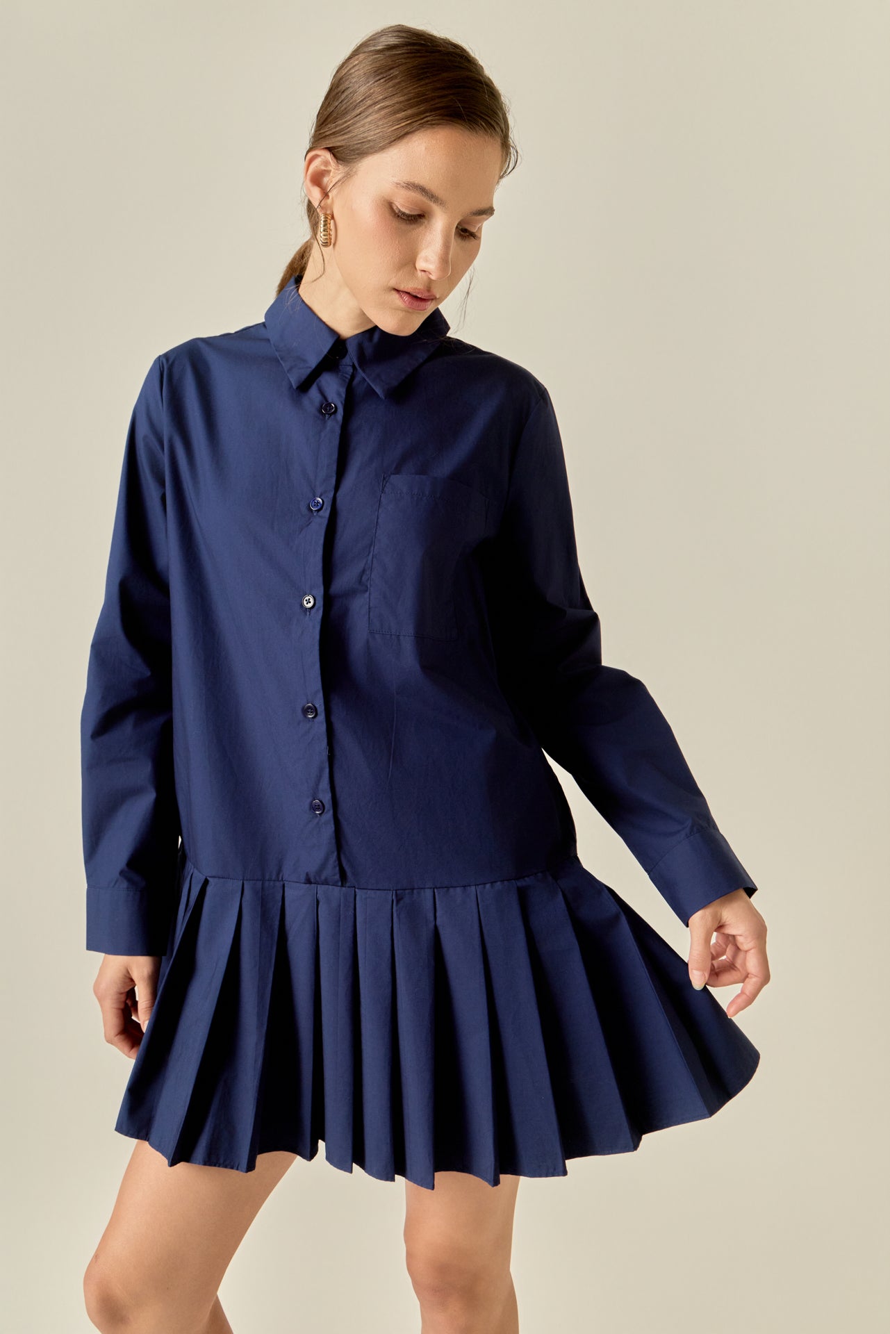ENGLISH FACTORY - Anne Shirt Dress - DRESSES available at Objectrare