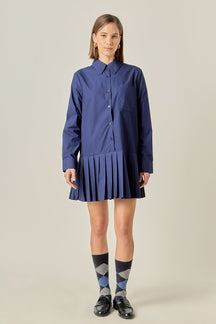 ENGLISH FACTORY - Anne Shirt Dress - DRESSES available at Objectrare