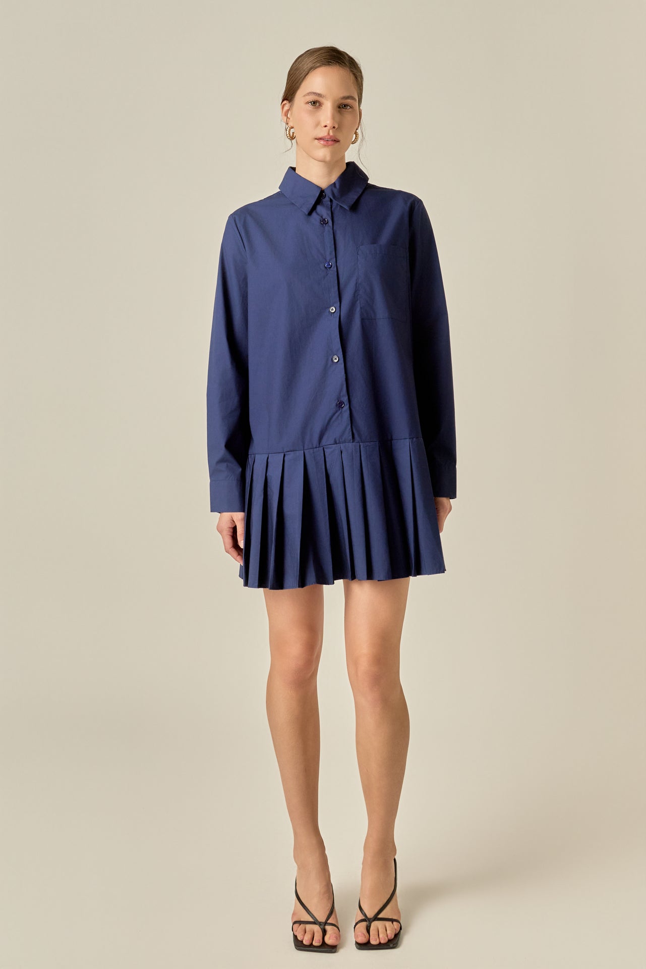 ENGLISH FACTORY - Anne Shirt Dress - DRESSES available at Objectrare