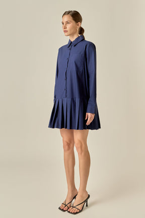 ENGLISH FACTORY - Anne Shirt Dress - DRESSES available at Objectrare