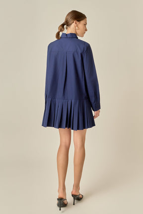 ENGLISH FACTORY - Anne Shirt Dress - DRESSES available at Objectrare