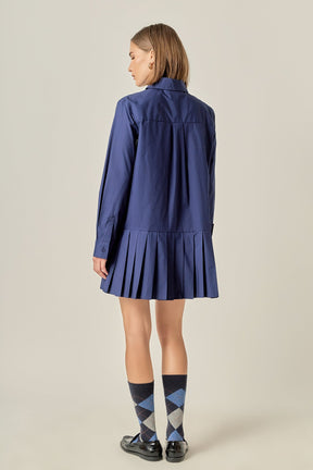 ENGLISH FACTORY - Anne Shirt Dress - DRESSES available at Objectrare