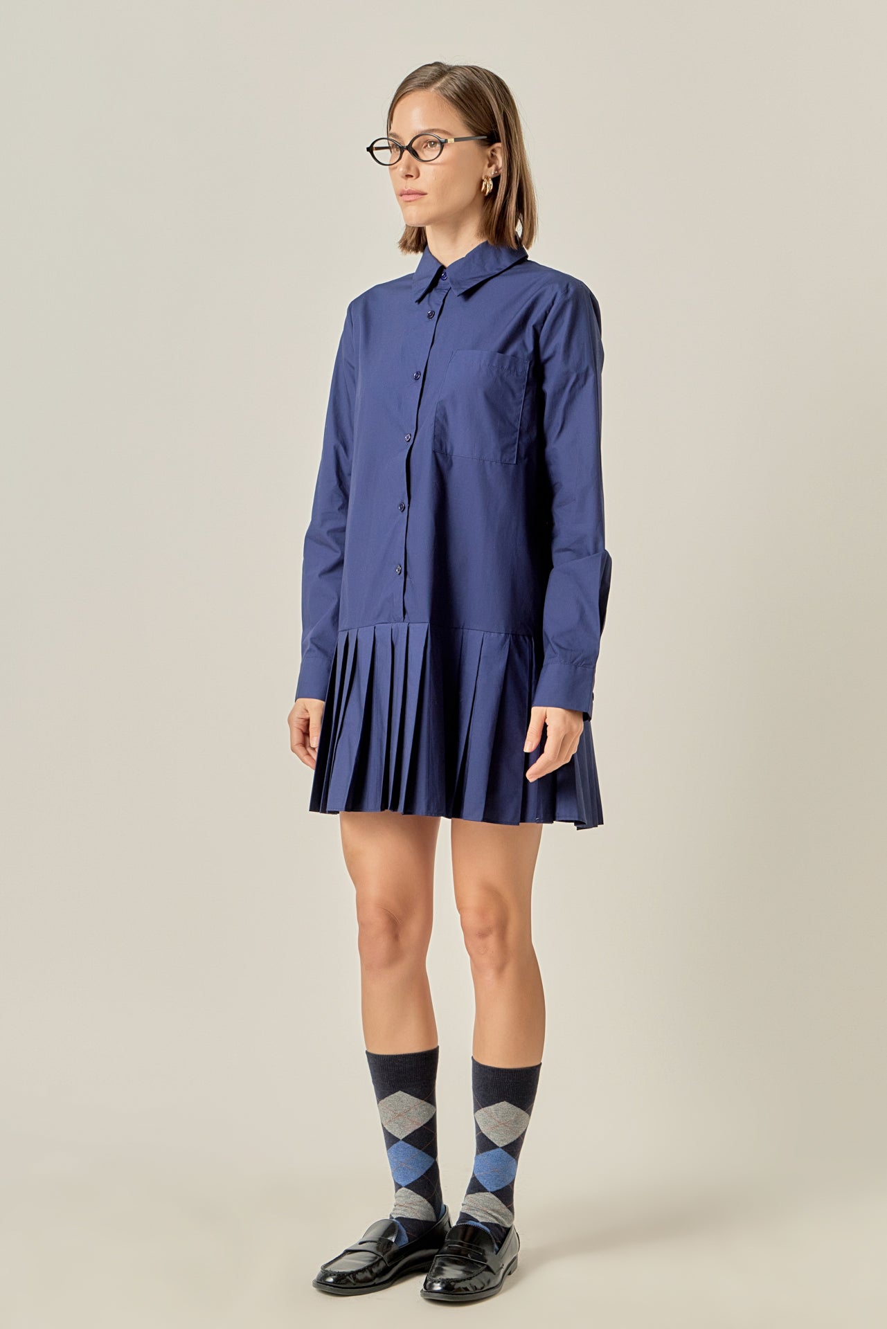 ENGLISH FACTORY - Anne Shirt Dress - DRESSES available at Objectrare