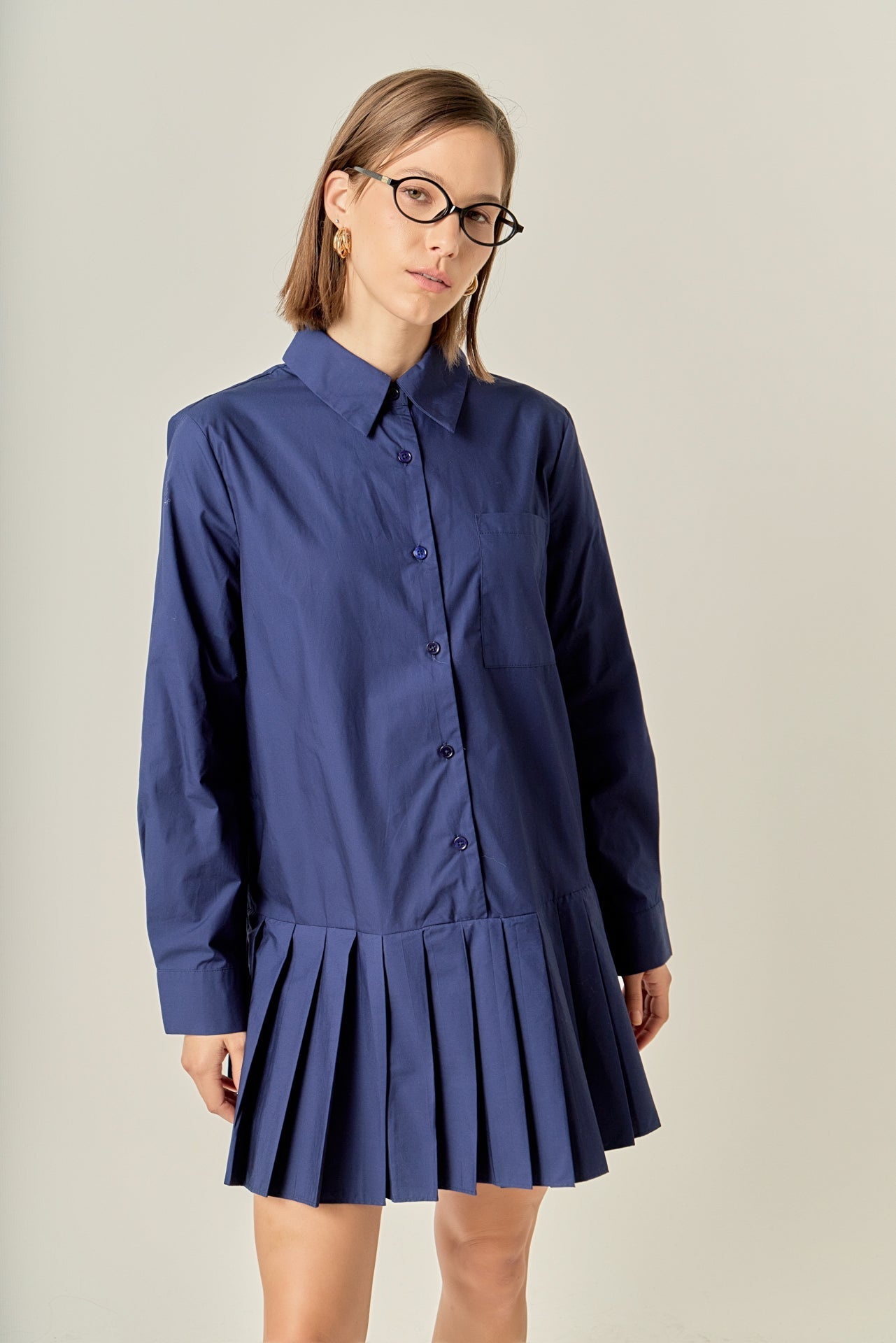 ENGLISH FACTORY - Anne Shirt Dress - DRESSES available at Objectrare