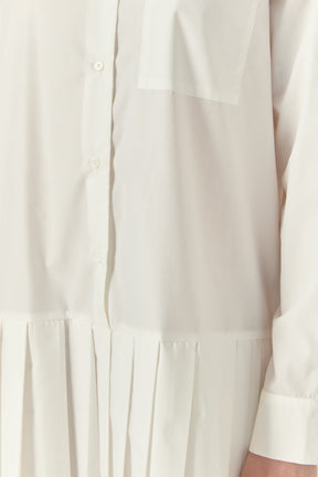 ENGLISH FACTORY - Anne Shirt Dress - DRESSES available at Objectrare