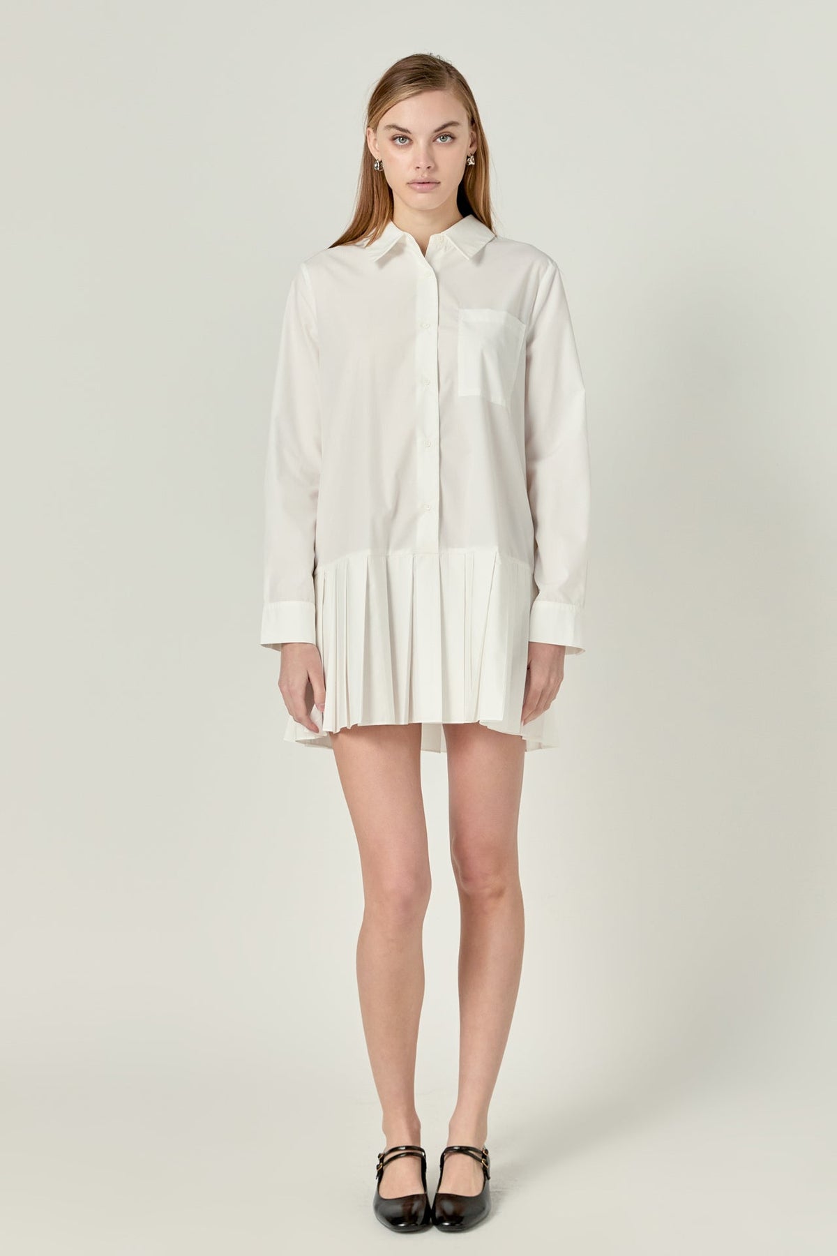 ENGLISH FACTORY - Anne Shirt Dress - DRESSES available at Objectrare