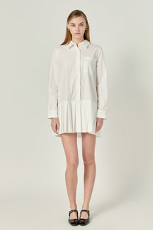 ENGLISH FACTORY - Anne Shirt Dress - DRESSES available at Objectrare