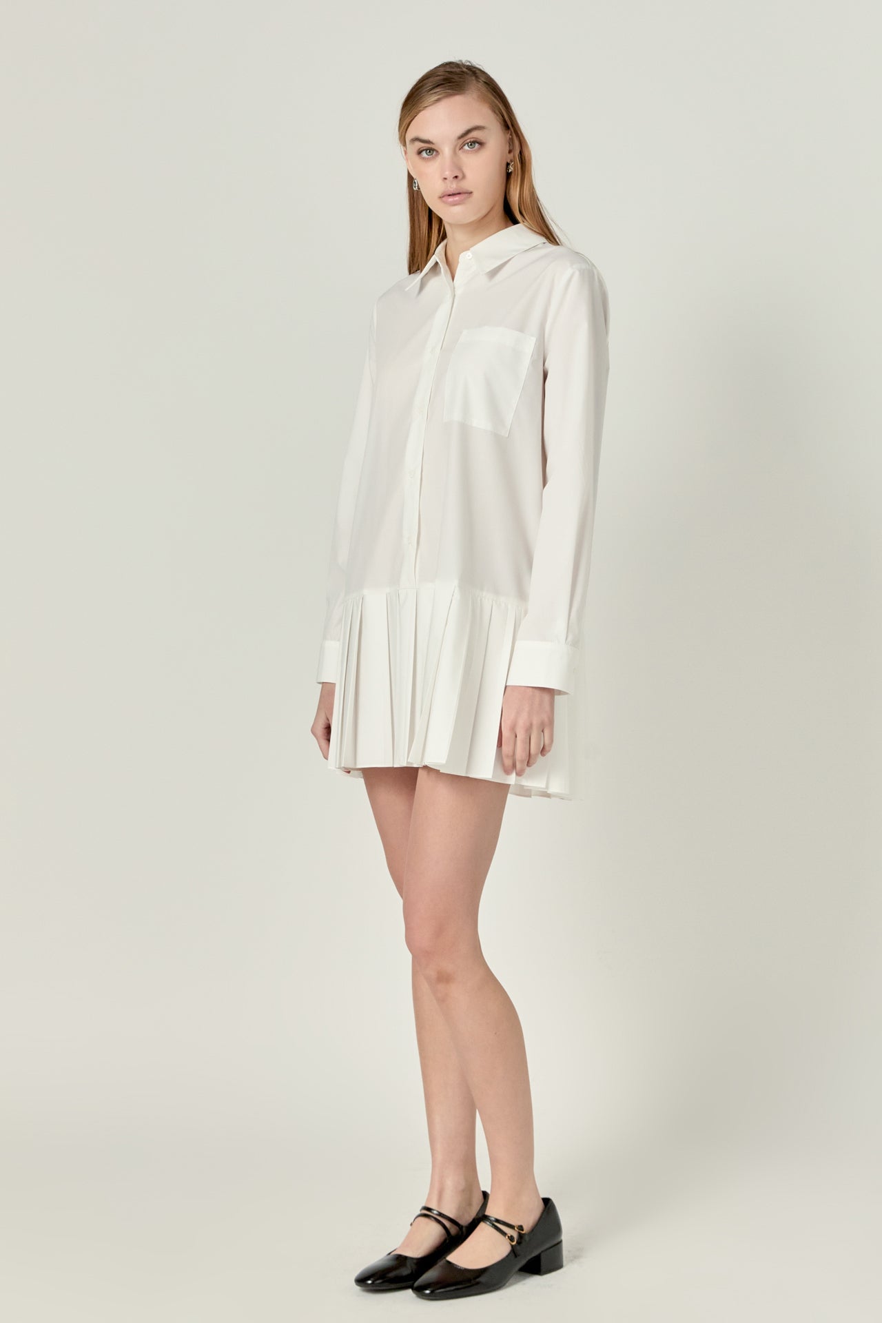 ENGLISH FACTORY - Anne Shirt Dress - DRESSES available at Objectrare