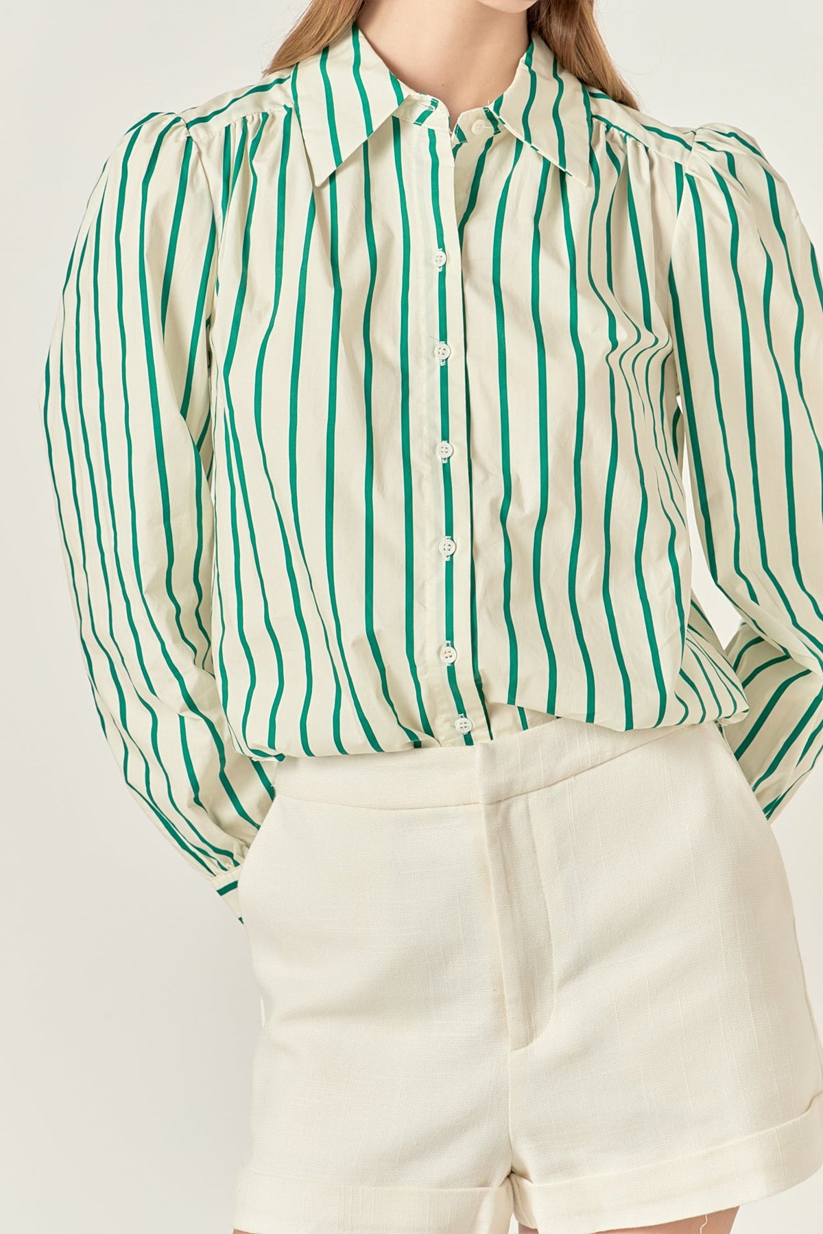 Stripe Shirt in Green