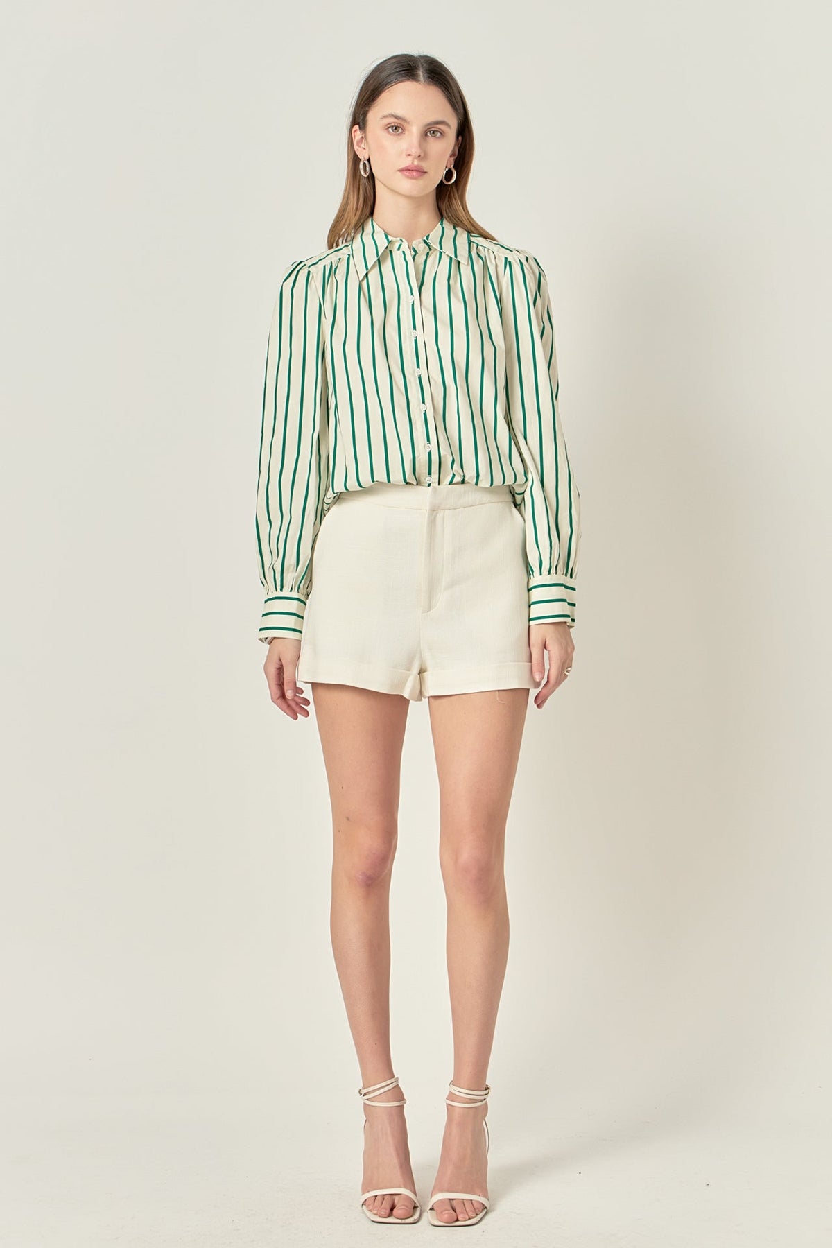 Stripe Shirt in Green