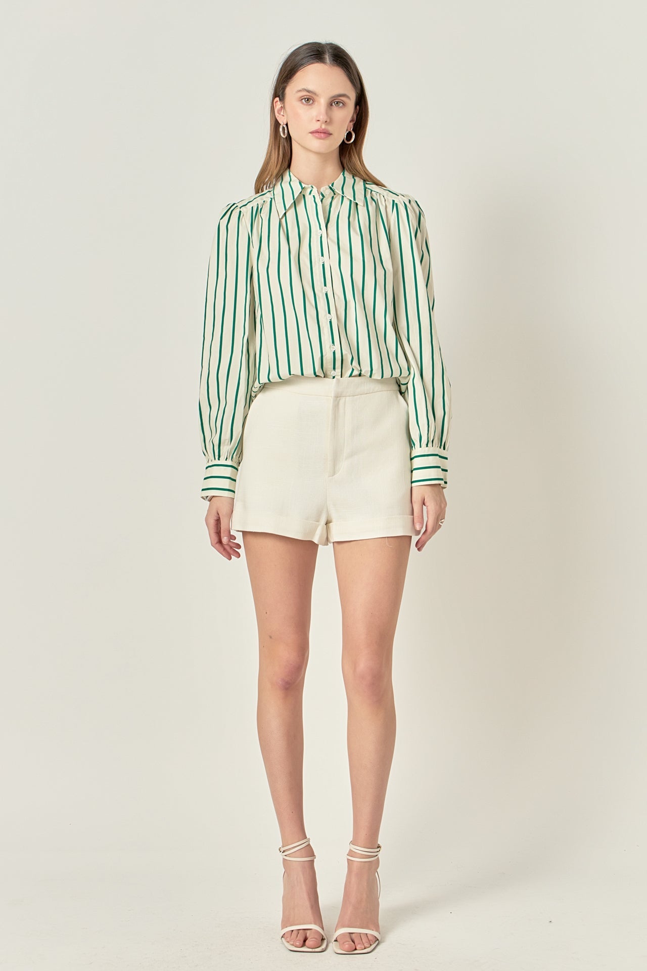 Stripe Shirt in Green