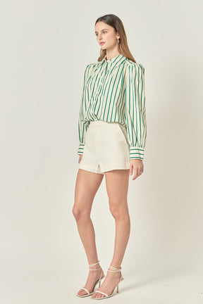 Stripe Shirt in Green