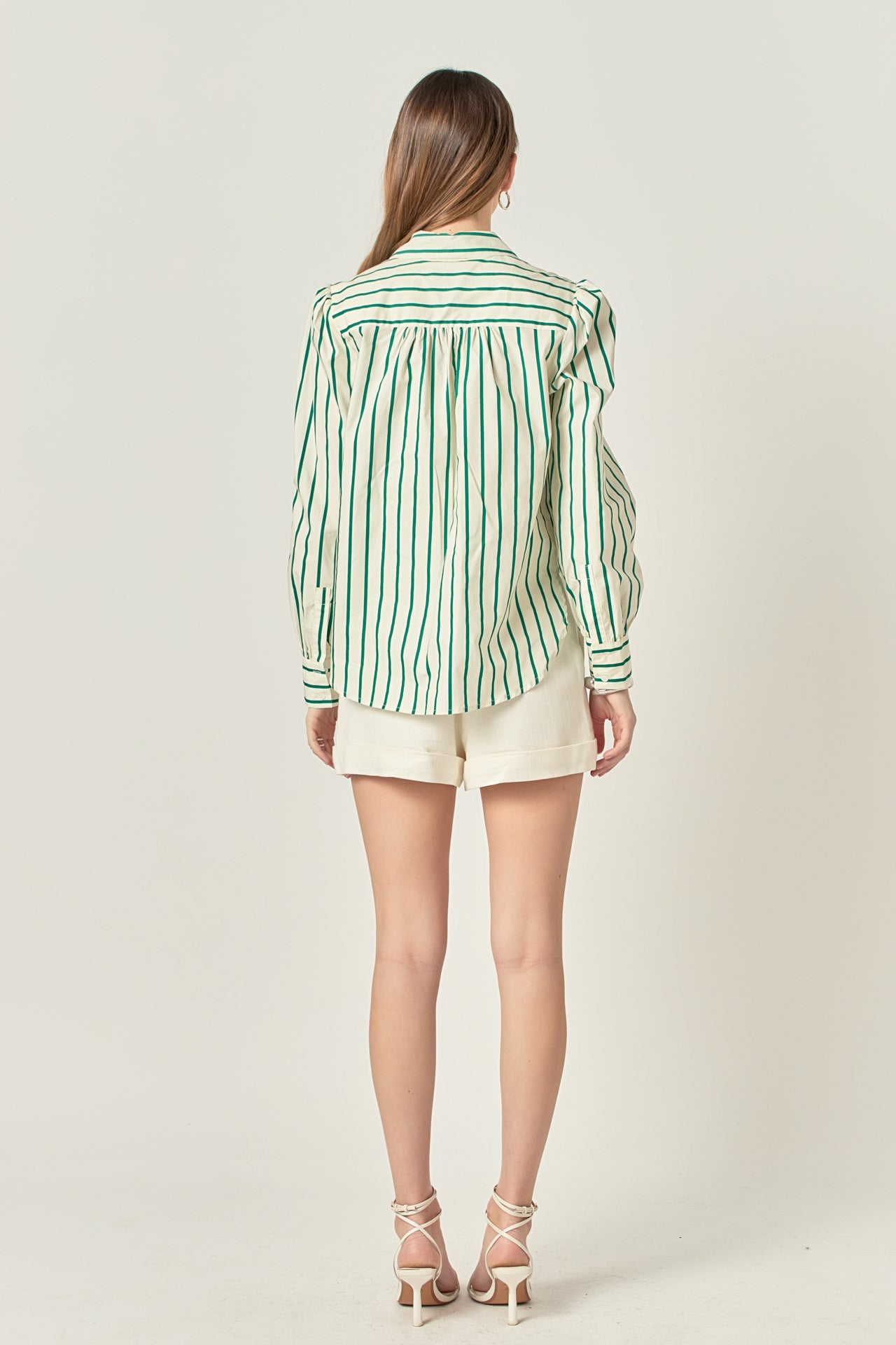 Stripe Shirt in Green