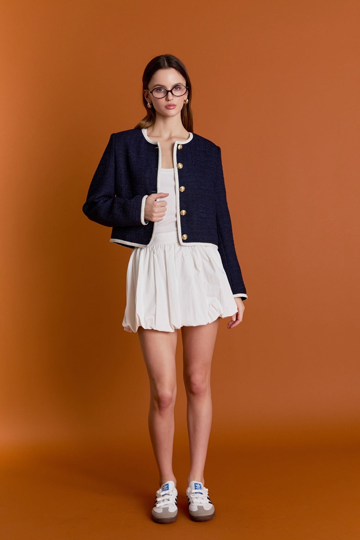 ENGLISH FACTORY - Blair Tweed Jacket - JACKETS available at Objectrare