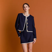 ENGLISH FACTORY - Blair Tweed Skirt - SKIRTS available at Objectrare