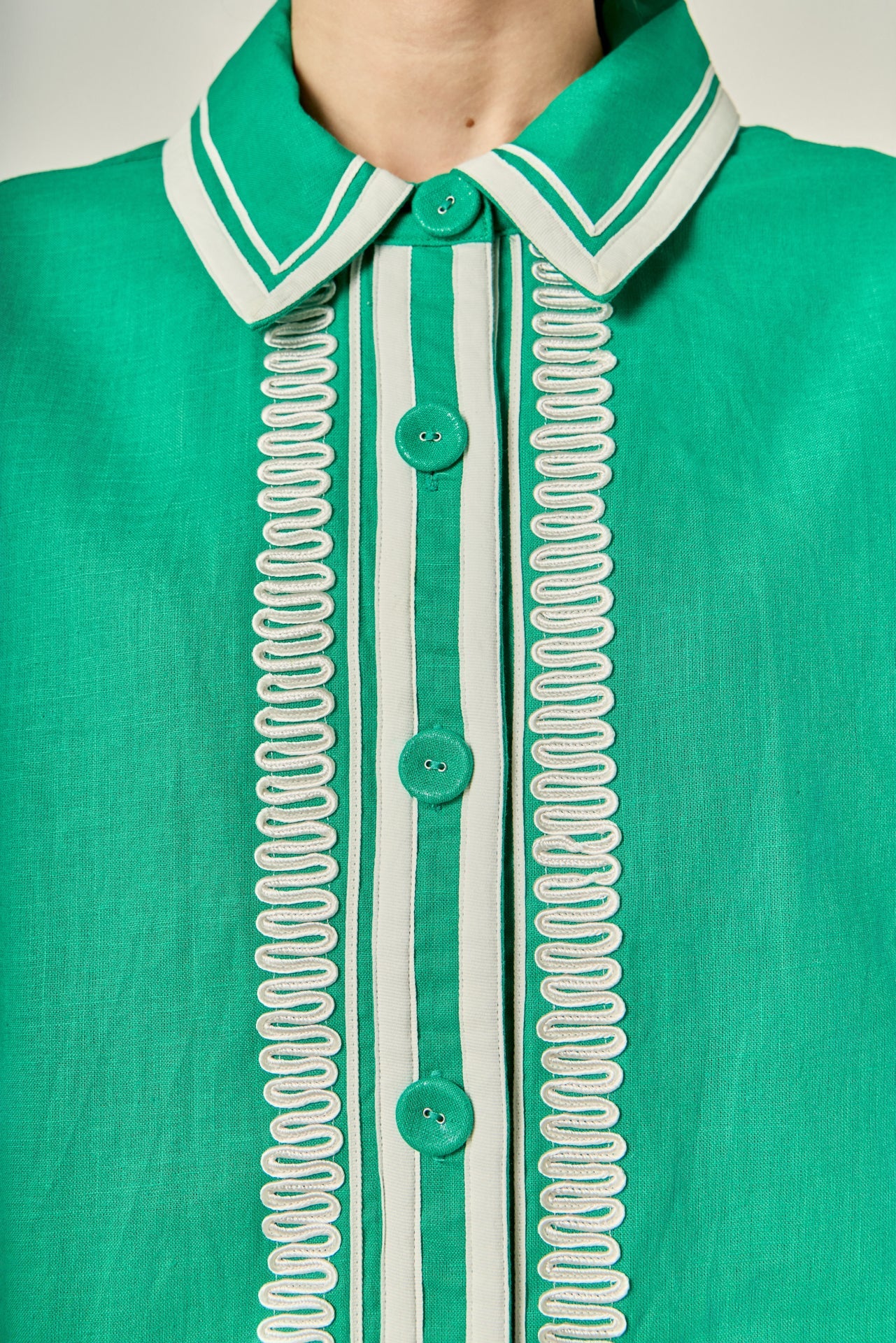 ENGLISH FACTORY - The Giselle Embroidered Jacket - JACKETS available at Objectrare