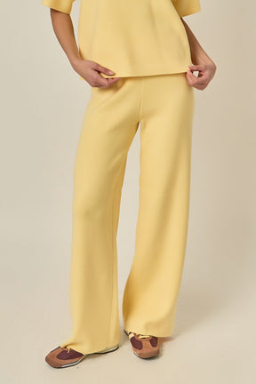 ENGLISH FACTORY - Knit Pants - PANTS available at Objectrare