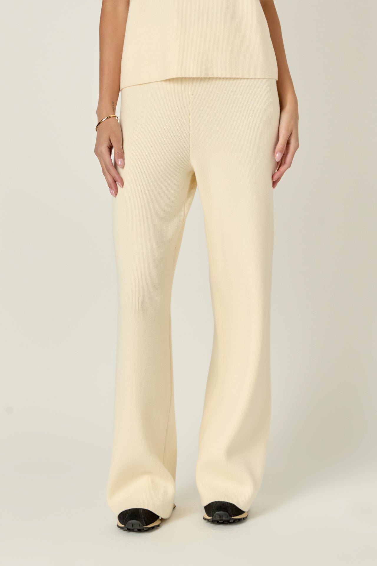 ENGLISH FACTORY - Knit Pants - PANTS available at Objectrare