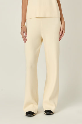 ENGLISH FACTORY - Knit Pants - PANTS available at Objectrare