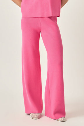 ENGLISH FACTORY - Knit Pants - PANTS available at Objectrare