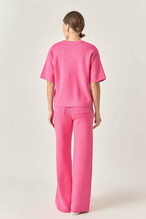 ENGLISH FACTORY - Knit Pants - PANTS available at Objectrare
