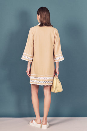 Ric Rac Tunic Mini Dress