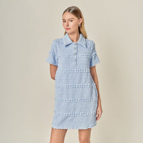 Textured Mini Dress