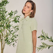 Textured Mini Dress