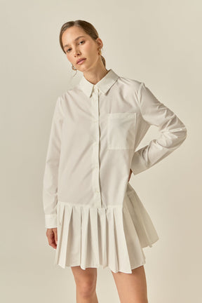 ENGLISH FACTORY - Anne Shirt Dress - DRESSES available at Objectrare