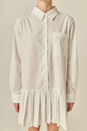 ENGLISH FACTORY - Anne Shirt Dress - DRESSES available at Objectrare