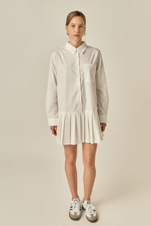 ENGLISH FACTORY - Anne Shirt Dress - DRESSES available at Objectrare
