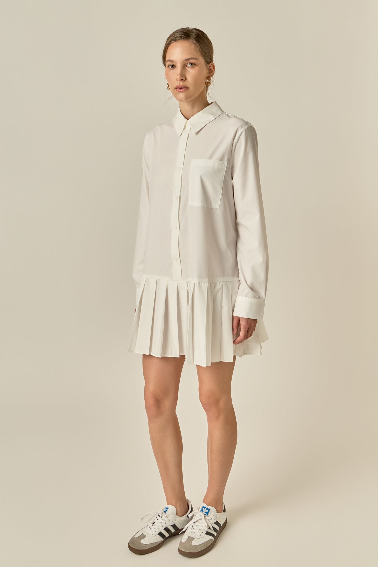 ENGLISH FACTORY - Anne Shirt Dress - DRESSES available at Objectrare