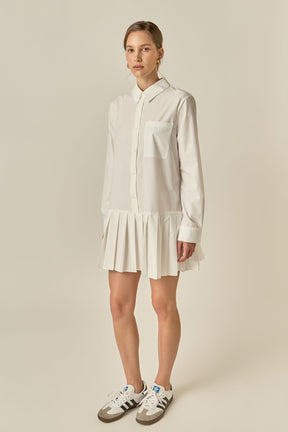ENGLISH FACTORY - Anne Shirt Dress - DRESSES available at Objectrare