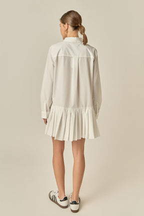 ENGLISH FACTORY - Anne Shirt Dress - DRESSES available at Objectrare