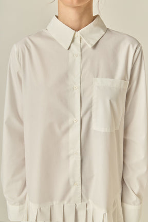 ENGLISH FACTORY - Anne Shirt Dress - DRESSES available at Objectrare