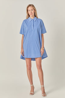 ENGLISH FACTORY - Pop Stripe A-Line Dress - DRESSES available at Objectrare