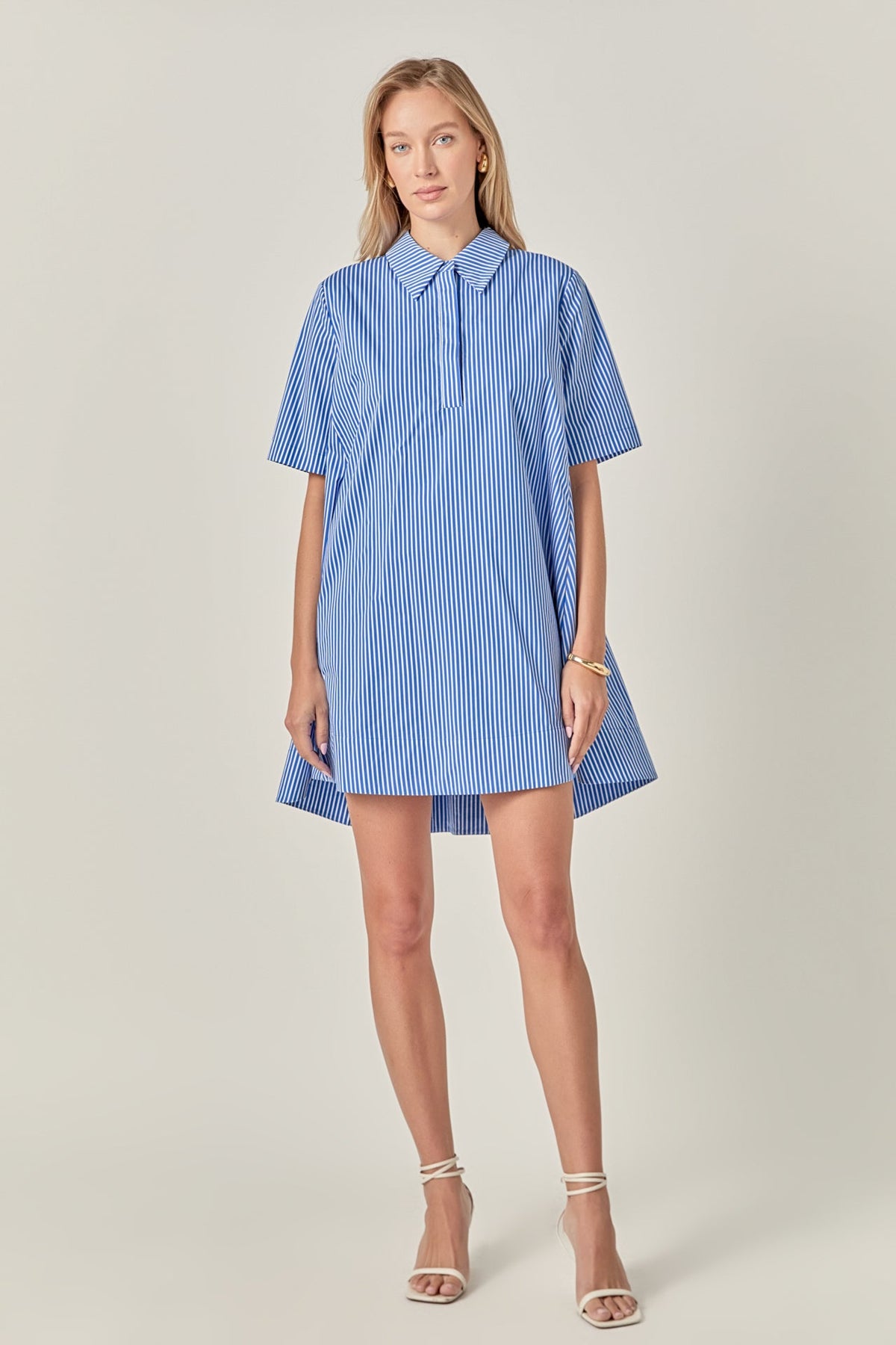 ENGLISH FACTORY - Pop Stripe A-Line Dress - DRESSES available at Objectrare